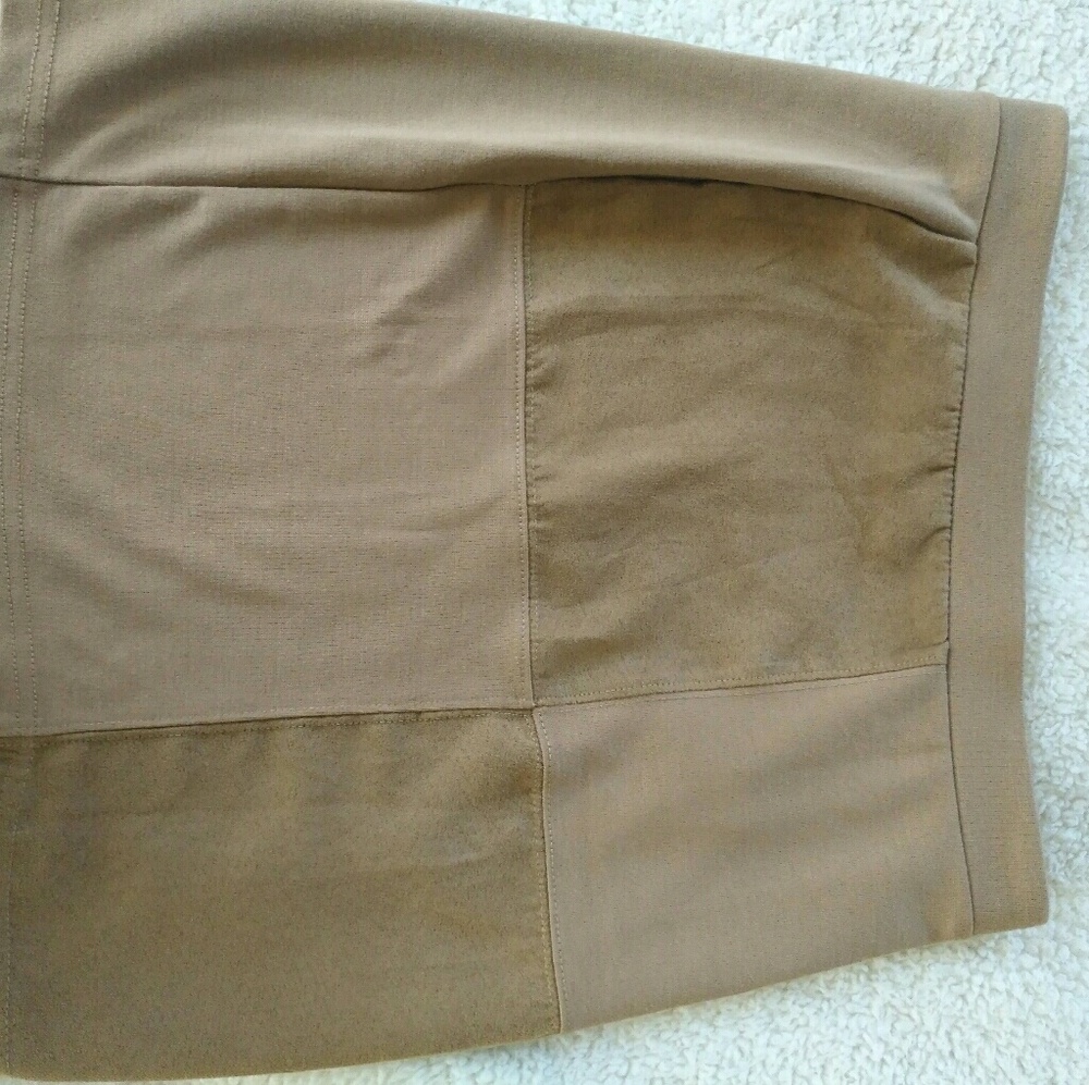 tan skirt